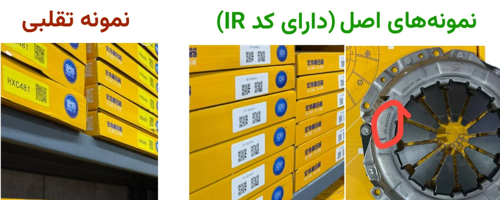 تشخیص محصولات هانژی اصل از نمونه های تقلبی